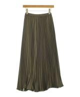 PRIORITY（プライオリティー）ロング・マキシ丈スカート カーキ サイズ:38(M位) レディース/2200657065072