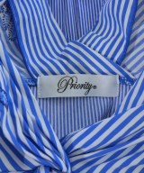 PRIORITY（プライオリティー）ブラウス 青 サイズ:38(M位) レディース/2200716731177