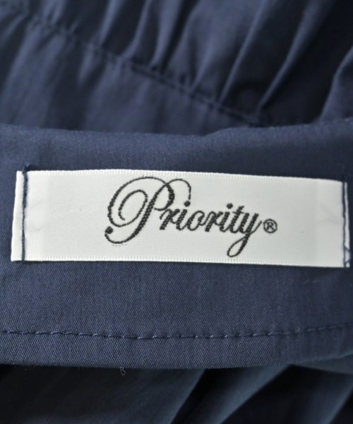 PRIORITY（プライオリティー）ワンピース 紺 サイズ:38(M位) レディース/2200684724096