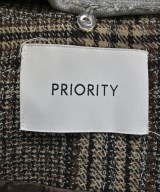 PRIORITY（プライオリティー）ジャケット 茶 サイズ:38(M位) レディース/2200689331022
