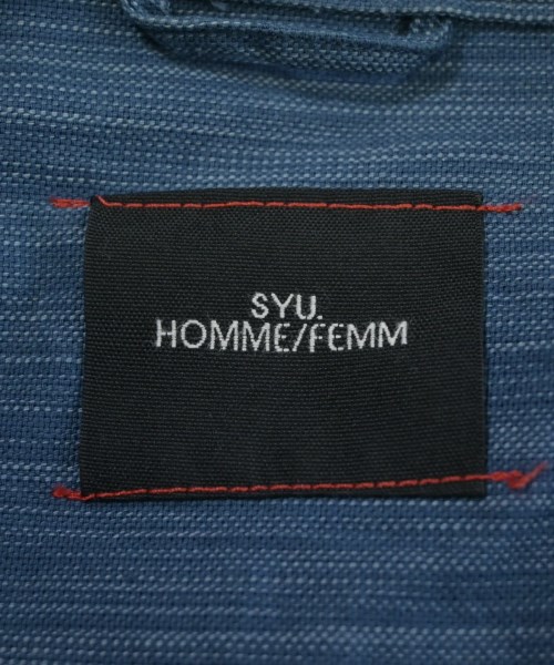 SYU.HOMME/FEMM（シュウオムフェム）その他 青 サイズ:2(M位) メンズ/2200623493021