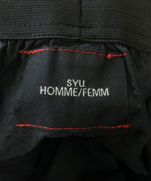 SYU.HOMME/FEMM（シュウオムフェム）その他 黒 サイズ:1(S位) メンズ/2200612977020