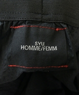 SYU.HOMME/FEMM（シュウオムフェム）その他 黒 サイズ:1(S位) メンズ/2200612977020