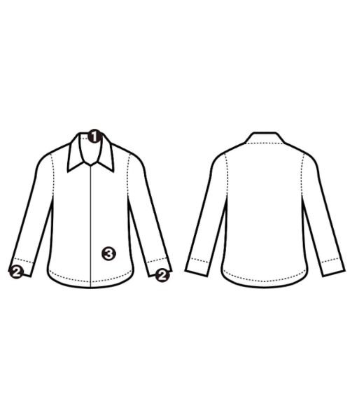 SYU.HOMME/FEMM（シュウオムフェム）カジュアルシャツ 白 サイズ:-(XXL位) メンズ/2200676820041