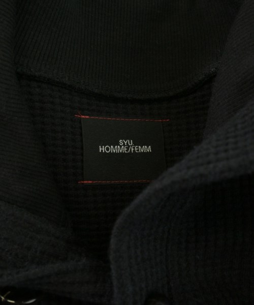 SYU.HOMME/FEMM（シュウオムフェム）Tシャツ・カットソー 黒 サイズ:2(M位) メンズ/2200696102073