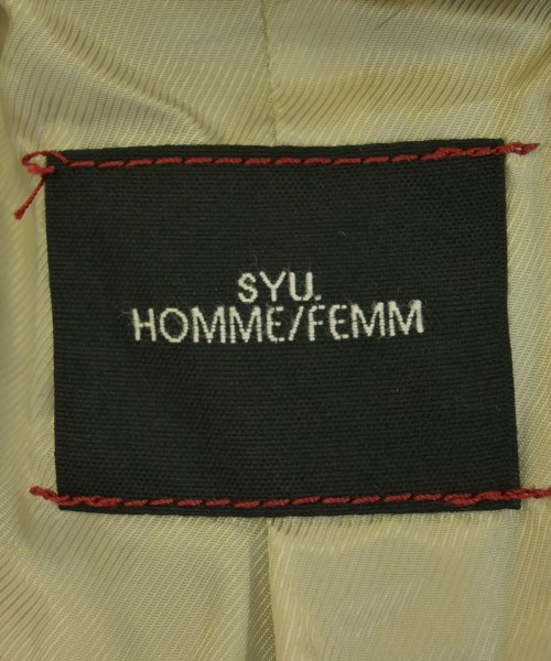 SYU.HOMME/FEMM（シュウオムフェム）その他 ベージュ サイズ:2(M位) メンズ/2200698118126
