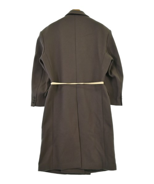 SYU.HOMME/FEMM（シュウオムフェム）チェスターコート 茶 サイズ:1(S位) メンズ/2200656886012