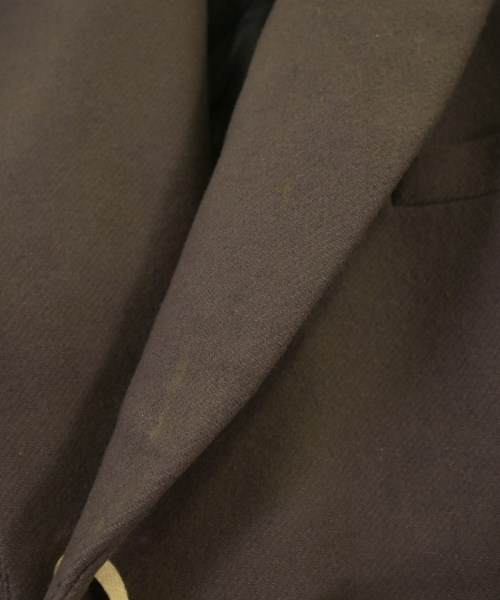 SYU.HOMME/FEMM（シュウオムフェム）チェスターコート 茶 サイズ:1(S位) メンズ/2200656886012