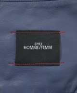 SYU.HOMME/FEMM（シュウオムフェム）カジュアルシャツ 青 サイズ:2(M位) メンズ/2200663027095