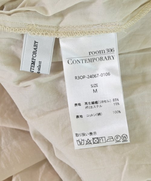 room306 CONTEMPORARY（ルームサンマルロクコンテンポラリー）ワンピース ベージュ サイズ:M レディース/2200634770432
