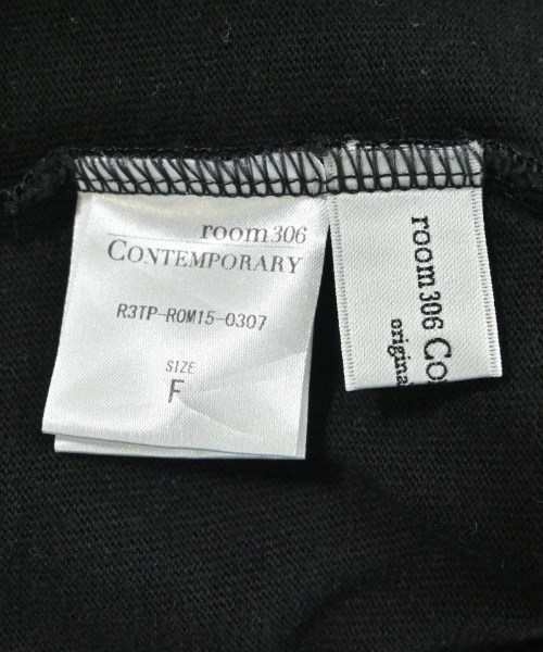 room306 CONTEMPORARY（ルームサンマルロクコンテンポラリー）Tシャツ・カットソー 黒 サイズ:F レディース/2200610487040