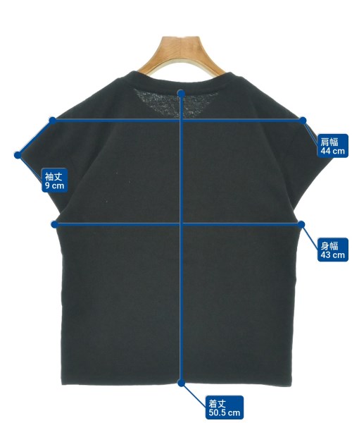 room306 CONTEMPORARY（ルームサンマルロクコンテンポラリー）Tシャツ・カットソー 黒 サイズ:F レディース/2200610487040