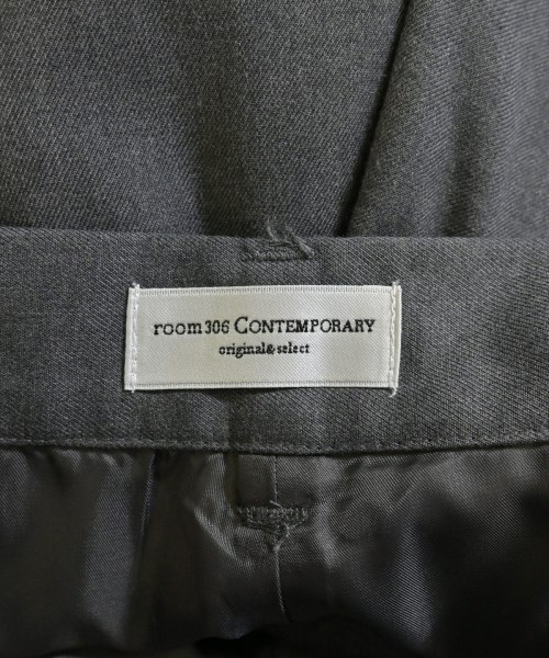 room306 CONTEMPORARY（ルームサンマルロクコンテンポラリー）スラックス グレー サイズ:M レディース/2200660258034