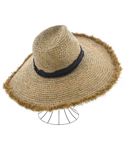 room306 CONTEMPORARY（ルームサンマルロクコンテンポラリー）ストローハット 茶 サイズ:- レディース/2200659183187