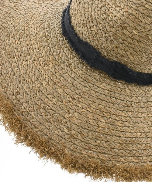 room306 CONTEMPORARY（ルームサンマルロクコンテンポラリー）ストローハット 茶 サイズ:- レディース/2200659183187