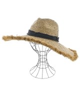 room306 CONTEMPORARY（ルームサンマルロクコンテンポラリー）ストローハット 茶 サイズ:- レディース/2200659183187