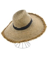 room306 CONTEMPORARY（ルームサンマルロクコンテンポラリー）ストローハット 茶 サイズ:- レディース/2200659183187