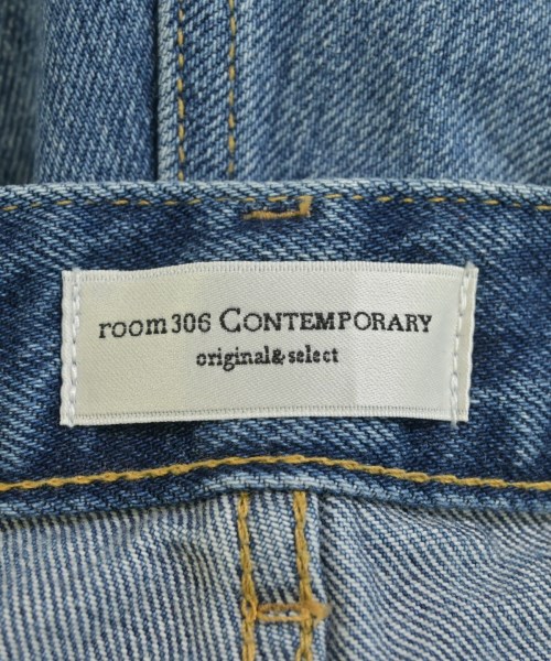 room306 CONTEMPORARY（ルームサンマルロクコンテンポラリー）デニムパンツ 青 サイズ:M レディース/2200720466072