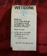 We11done（ウェルダン）ミニスカート 赤 サイズ:L レディース/2200612855311