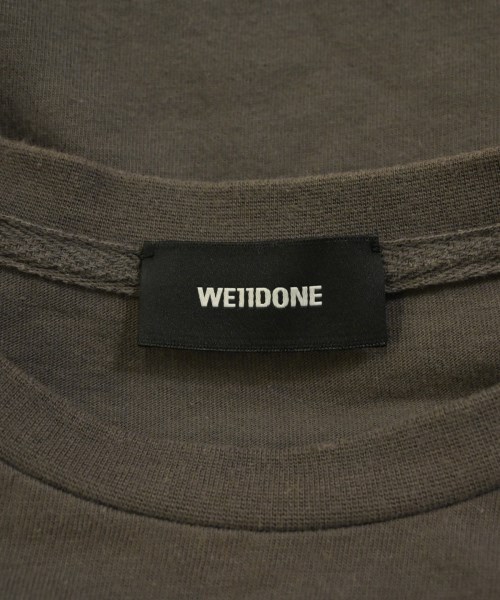We11done（ウェルダン）Tシャツ・カットソー グレー サイズ:XS メンズ/2200618176090