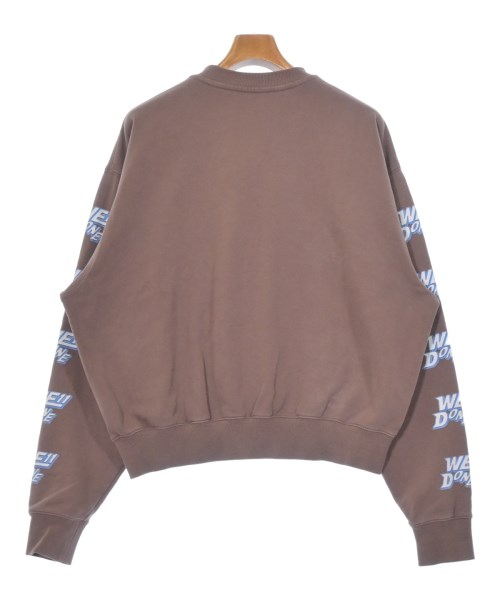 We11done（ウェルダン）スウェット 茶 サイズ:XS メンズ/2200672990076