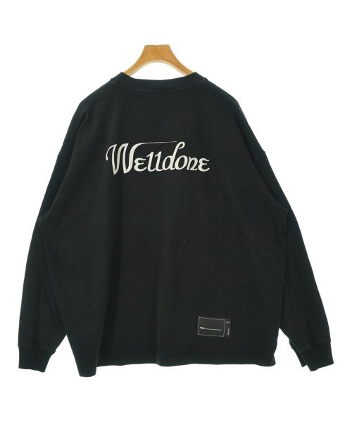 We11done（ウェルダン）Tシャツ・カットソー 黒 サイズ:XL メンズ/2200701881023