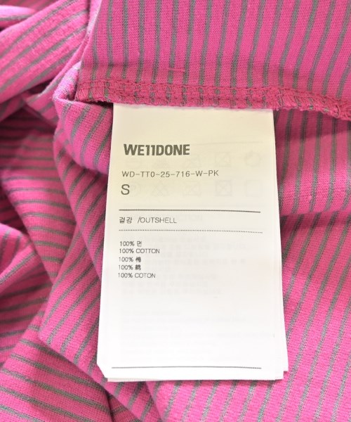 We11done（ウェルダン）Tシャツ・カットソー ピンク サイズ:S レディース/2200714186030