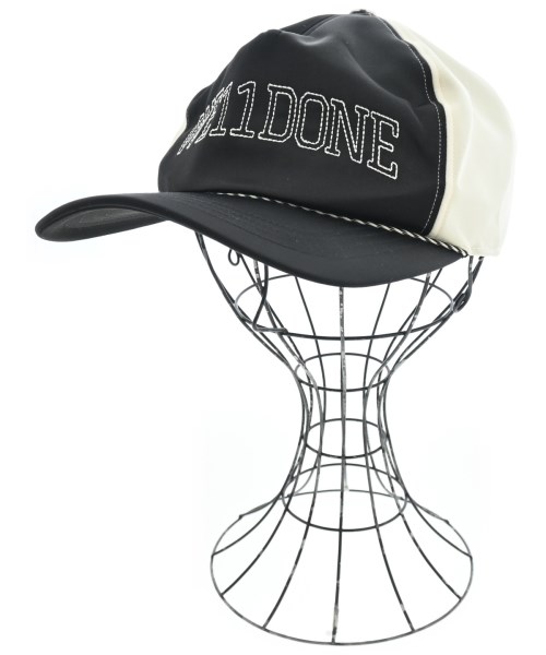 We11done(ウェルダン)キャップ 黒 サイズ:ONE/2200654270349