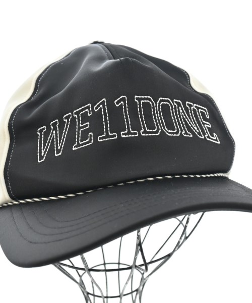 We11done（ウェルダン）キャップ 黒 サイズ:ONE メンズ/2200654270349