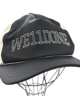We11done（ウェルダン）キャップ 黒 サイズ:ONE メンズ/2200654270349