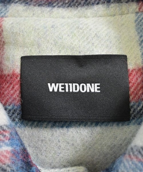 We11done（ウェルダン）カジュアルシャツ 青 サイズ:L メンズ/2200664882136