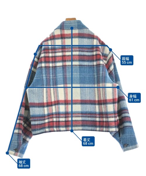 We11done（ウェルダン）カジュアルシャツ 青 サイズ:L メンズ/2200664882136