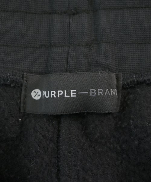 PURPLE BRAND（パープルブランド）スウェットパンツ 黒 サイズ:S メンズ/2200631450184