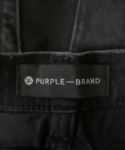 PURPLE BRAND（パープルブランド）デニムパンツ 黒 サイズ:32(L位) メンズ/2200670379149