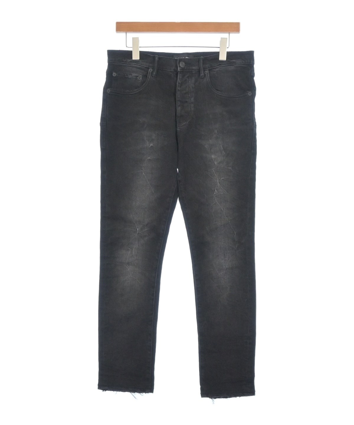 purple brand デニム29 タグ無し PURPLE BRAND（パープルブランド）デニムパンツ 黒 サイズ:32(L位