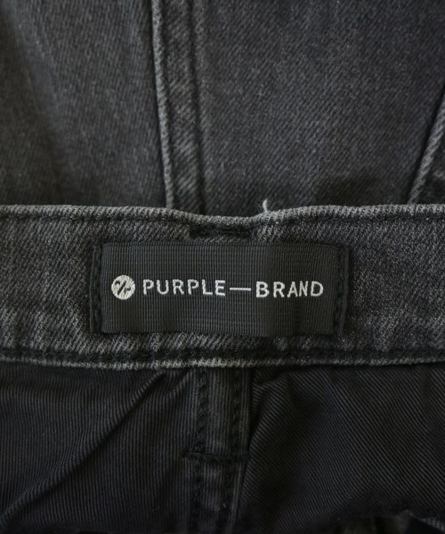 PURPLE BRAND（パープルブランド）デニムパンツ 黒 サイズ:31(M位) メンズ/2200718210021