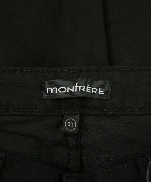MONFRERE（モンフレーレ）デニムパンツ 黒 サイズ:31(M位) メンズ/2200692539118