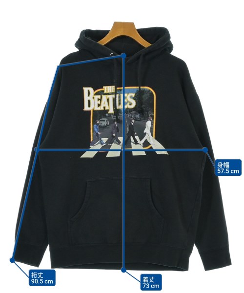 The Beatles（ザビ―トルズ）パーカー 黒 サイズ:L メンズ/2200649565030