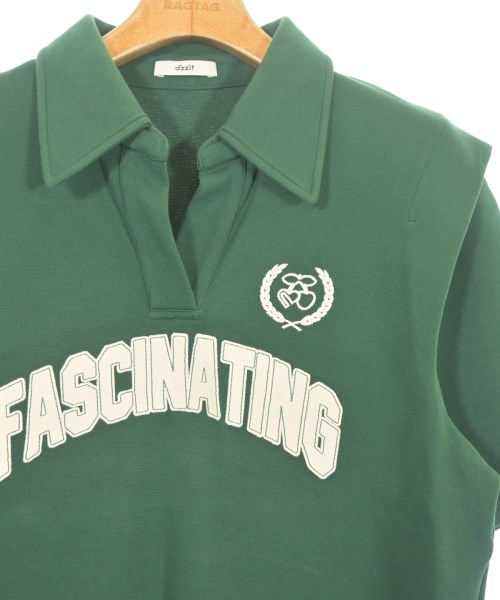 d'zzit（ディジット）ポロシャツ 緑 サイズ:XS レディース/2200618171071