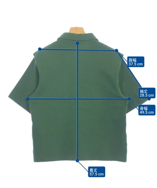 d'zzit（ディジット）ポロシャツ 緑 サイズ:XS レディース/2200618171071