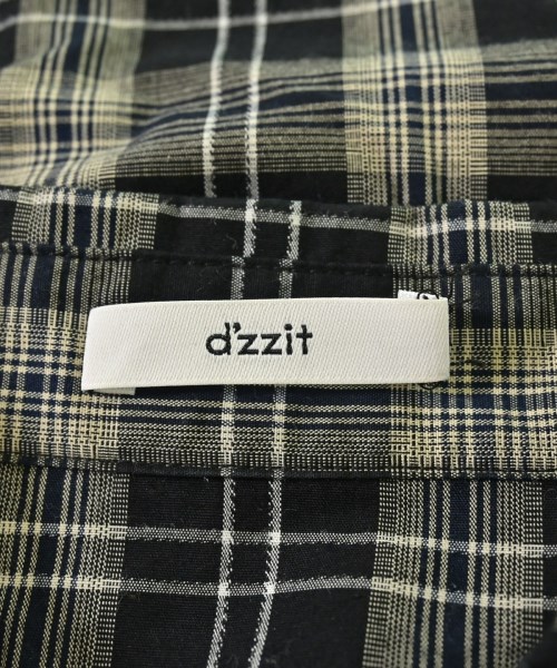 d'zzit（ディジット）シャツワンピース 黒 サイズ:S レディース/2200604790491