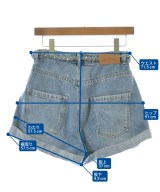 d'zzit（ディジット）ショートパンツ 青 サイズ:XS レディース/2200728546103