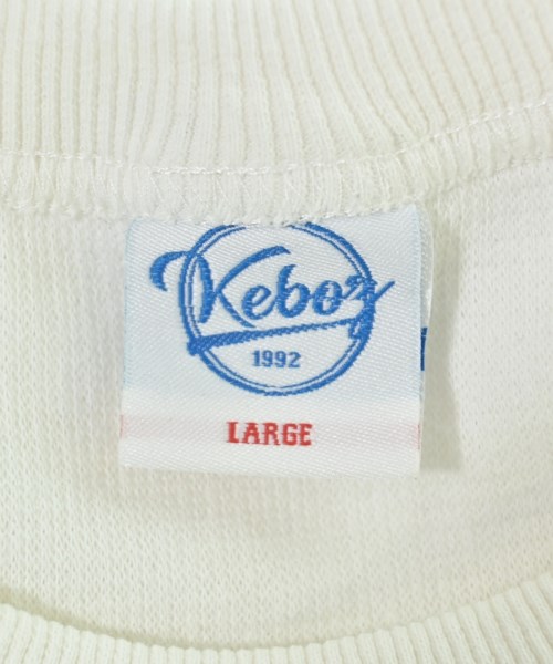 KEBOZ（ケボズ）Tシャツ・カットソー 白 サイズ:L メンズ/2200610484018