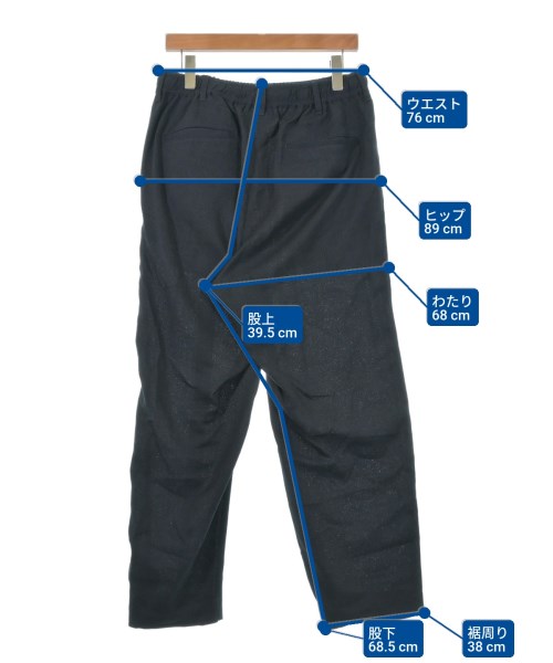 KEBOZ（ケボズ）スラックス 紺 サイズ:L メンズ/2200617878025