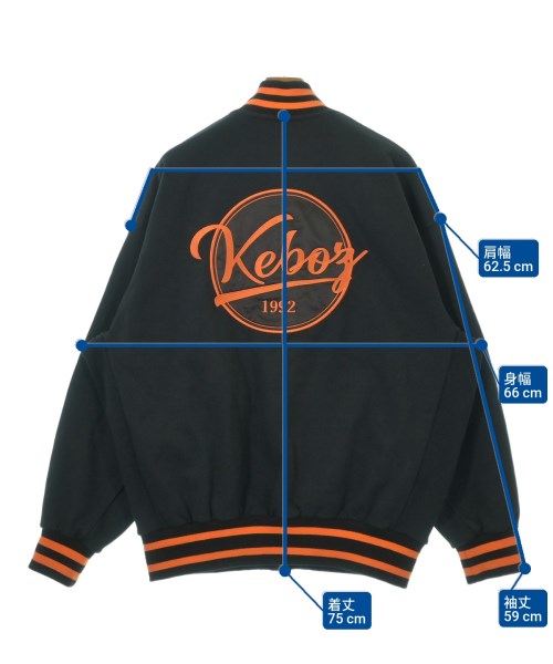 KEBOZ（ケボズ）ブルゾン 黒 サイズ:L メンズ/2200610253027