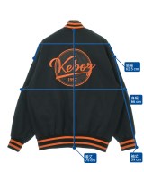 KEBOZ（ケボズ）ブルゾン 黒 サイズ:L メンズ/2200610253027