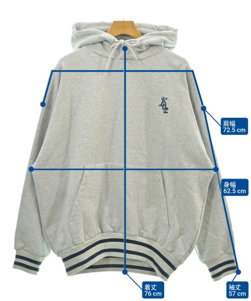 KEBOZ（ケボズ）パーカー グレー サイズ:M メンズ/2200610253034