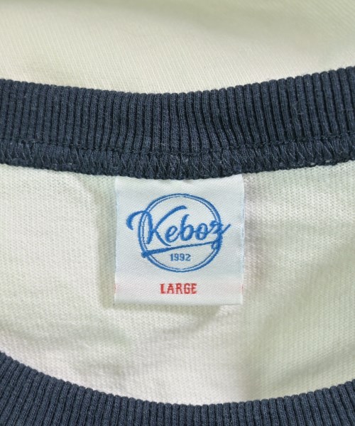 KEBOZ（ケボズ）Tシャツ・カットソー 白 サイズ:L メンズ/2200709243212
