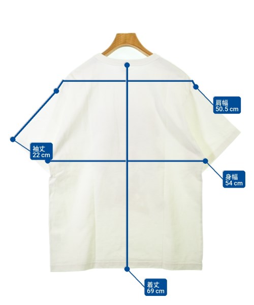 KEBOZ（ケボズ）Tシャツ・カットソー 白 サイズ:M メンズ/2200709648093