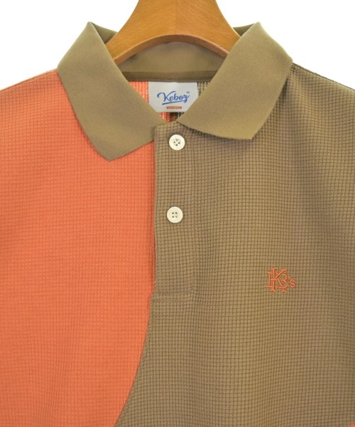KEBOZ（ケボズ）ポロシャツ 茶 サイズ:M メンズ/2200670583058